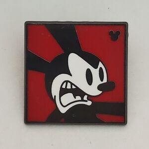 Disney Pin Trading Oswald The Lucky Rabbit Angry Expressions Hidden Mickey Pin
